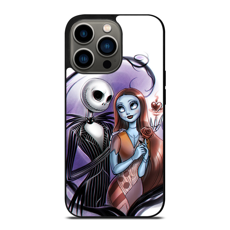NIGHTMARE BEFORE CHRISTMAS JACK AND SALLY iPhone 13 Pro Case