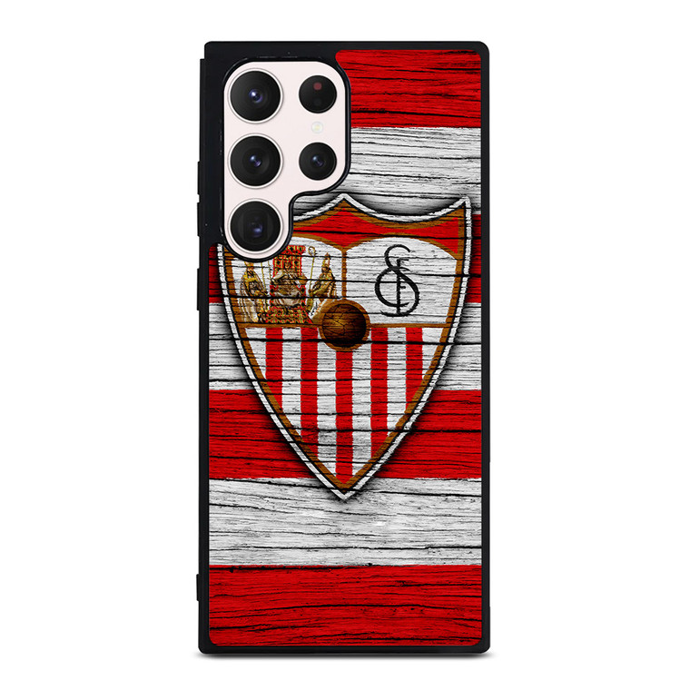 SEVILLA FC LOGO WOODEN Samsung Galaxy S23 Ultra Case