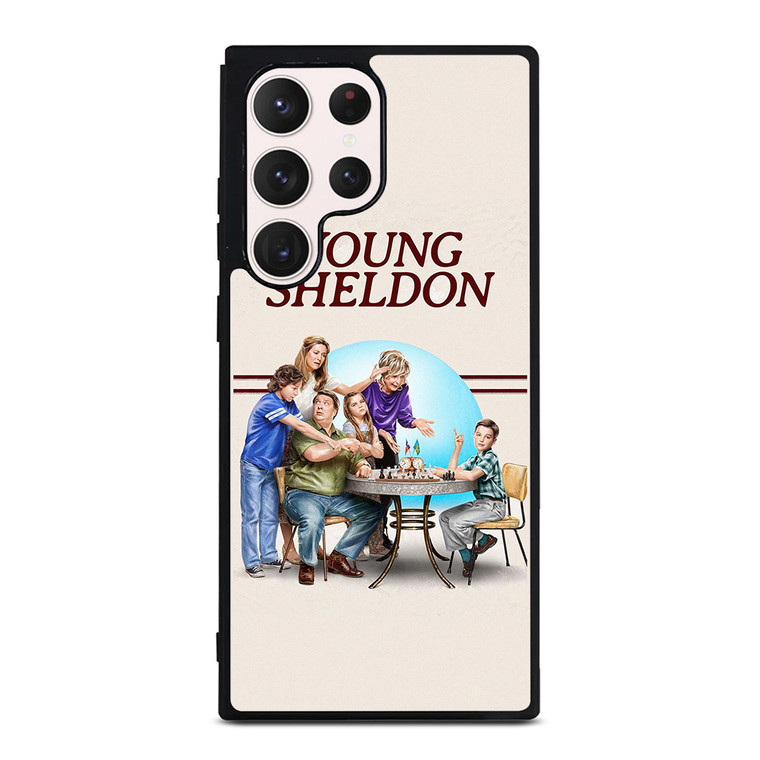 YOUNG SHELDON CHARACTERS Samsung Galaxy S23 Ultra Case