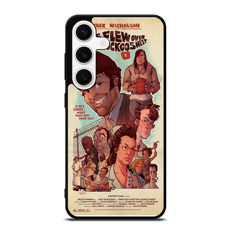 ONE FLEW OVER THE CUCKOO'S NEST POSTER OLD Samsung Galaxy S24 Case