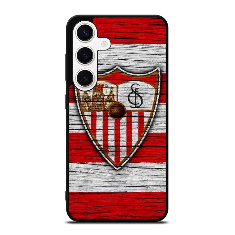 SEVILLA FC LOGO WOODEN Samsung Galaxy S24 Case