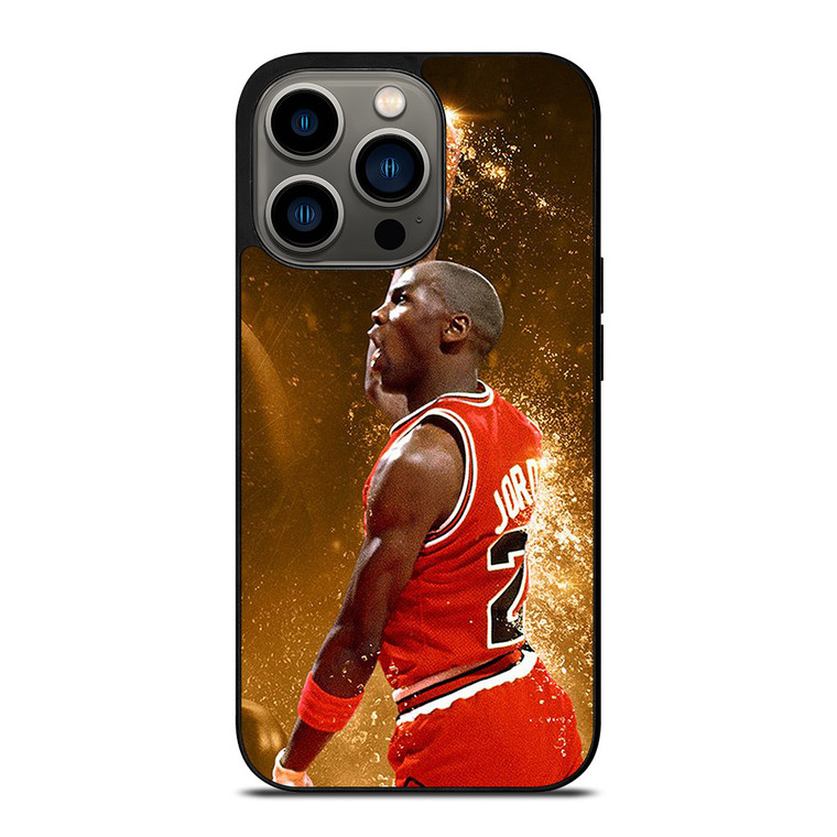 MICHAEL JORDAN CHICAGO BULLS iPhone 13 Pro Case