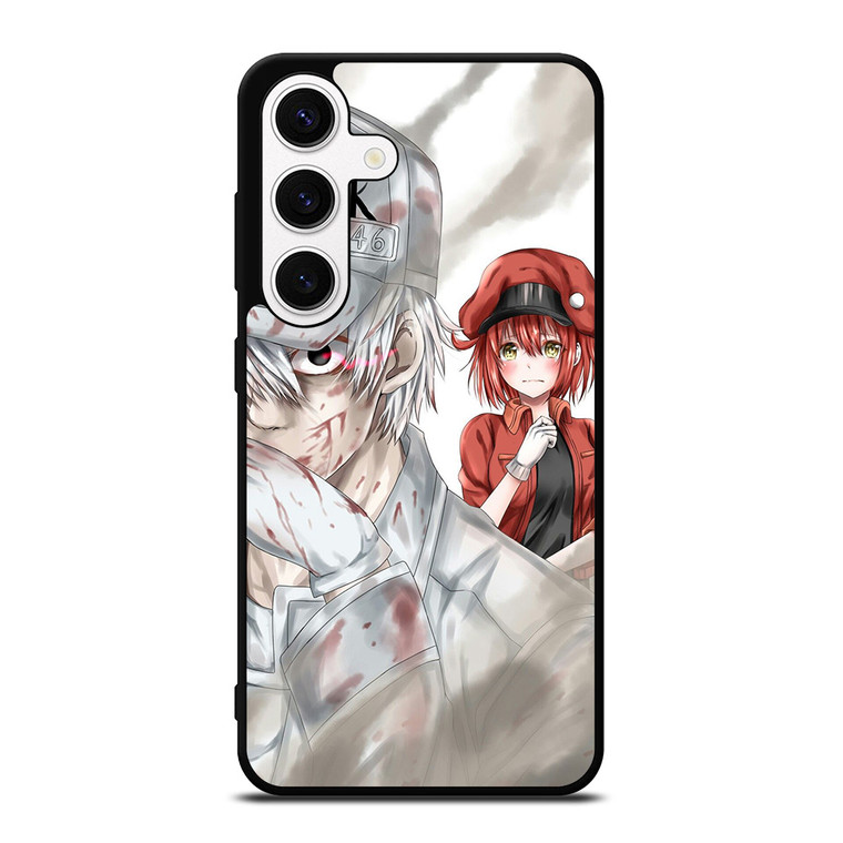 WHITE BLOOD CELLS AT WORK Samsung Galaxy S24 Case