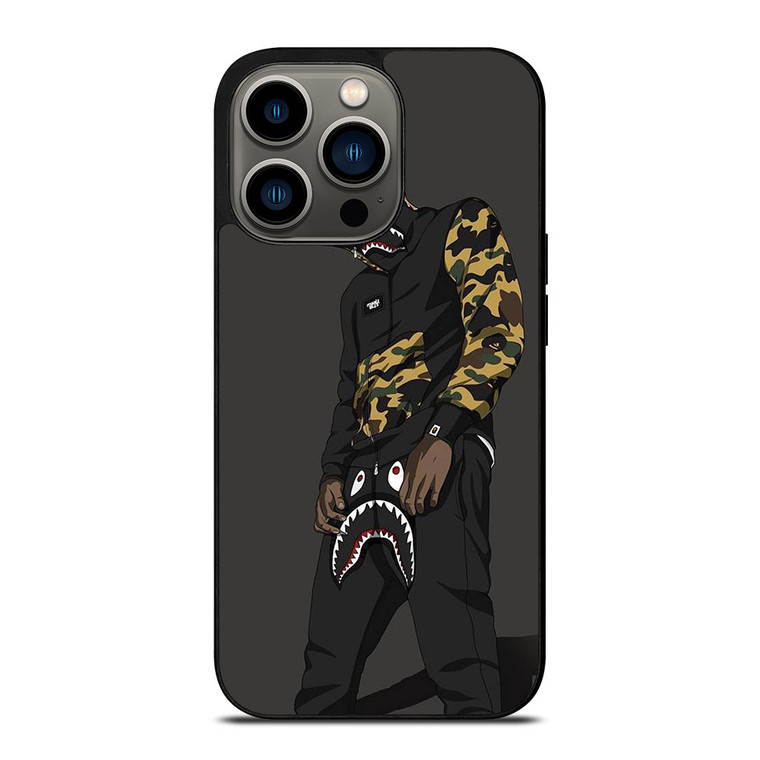 HIP HOP CAMO BAPE iPhone 13 Pro Case