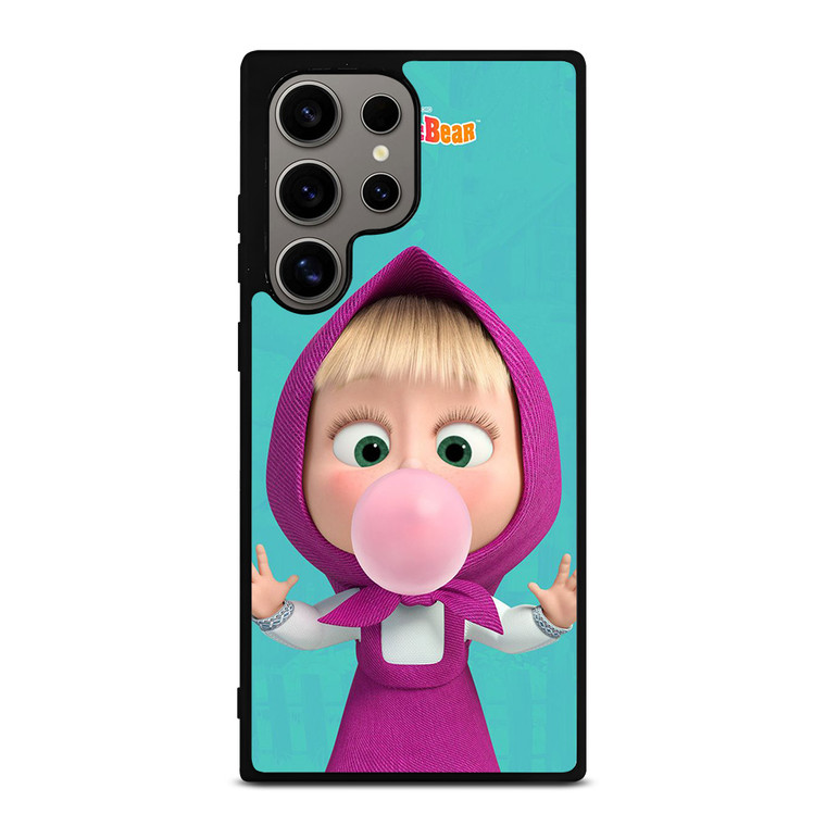 MASHA AND THE BEAR BUBBLEGUM Samsung Galaxy S24 Ultra Case