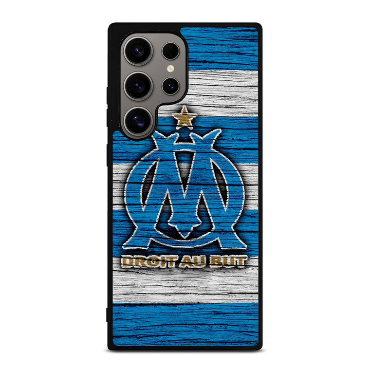 OLYMPIQUE DE MARSEILLE LOGO WOODEN Samsung Galaxy S24 Ultra Case