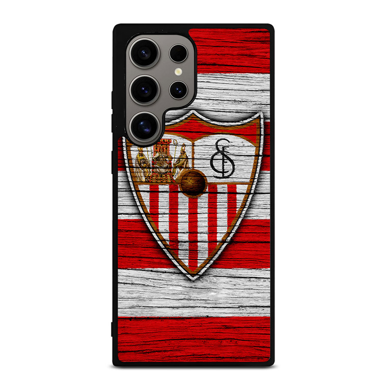SEVILLA FC LOGO WOODEN Samsung Galaxy S24 Ultra Case