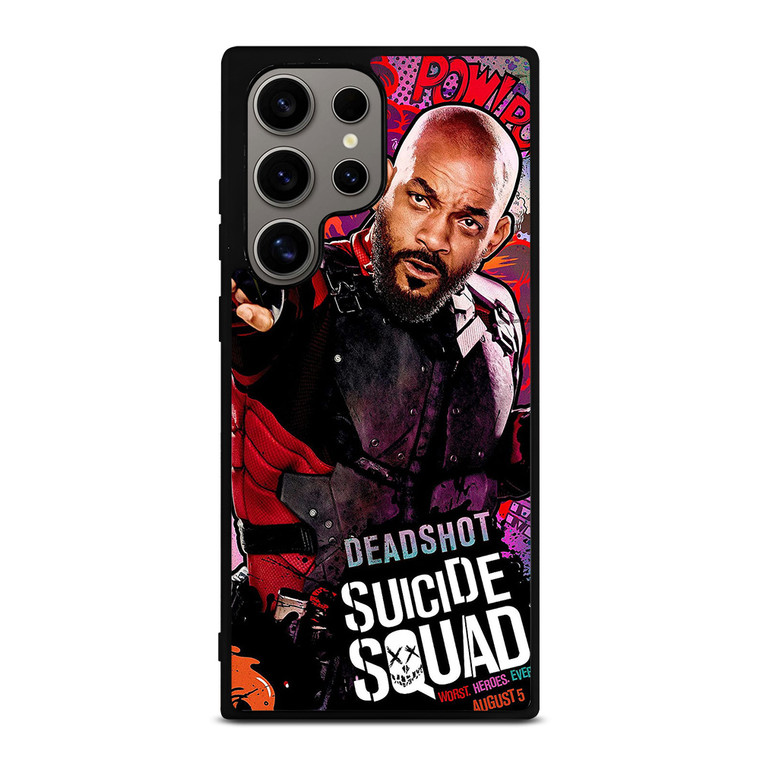 WILL SMITH SUICIDE SQUAD ART Samsung Galaxy S24 Ultra Case