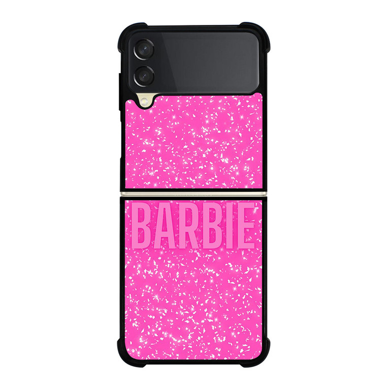 BARBIE GLITTER LOGO Samsung Z Flip 3 Case