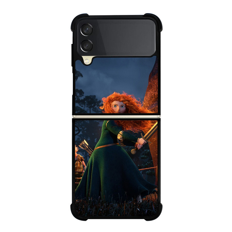 BRAVE MERIDA FIGHTING Samsung Z Flip 3 Case