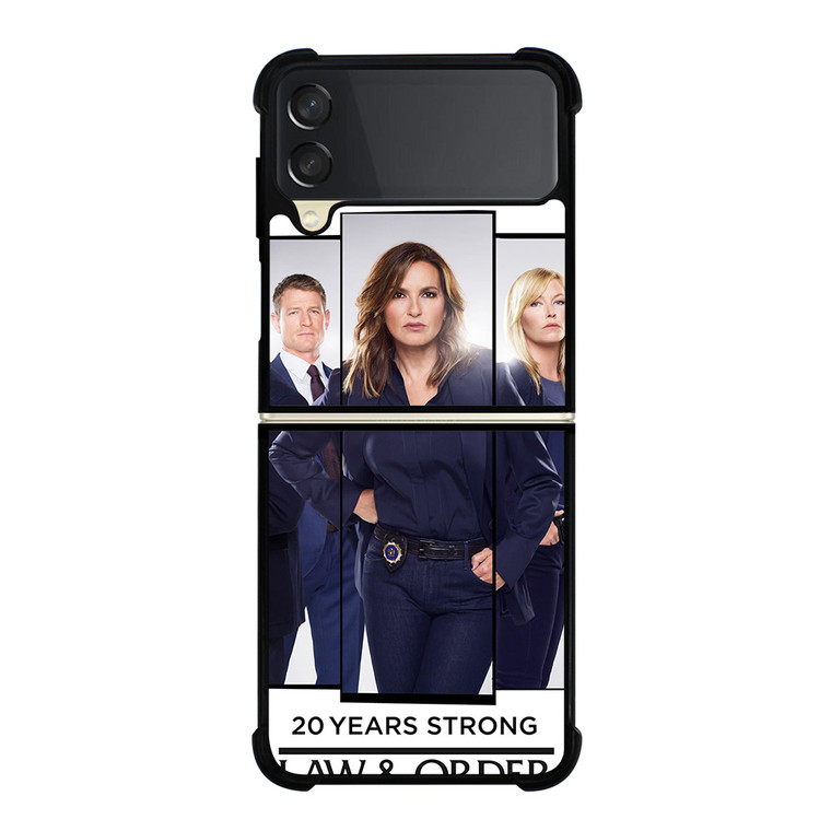 LAW AND ORDER CHARACTERS Samsung Z Flip 3 Case