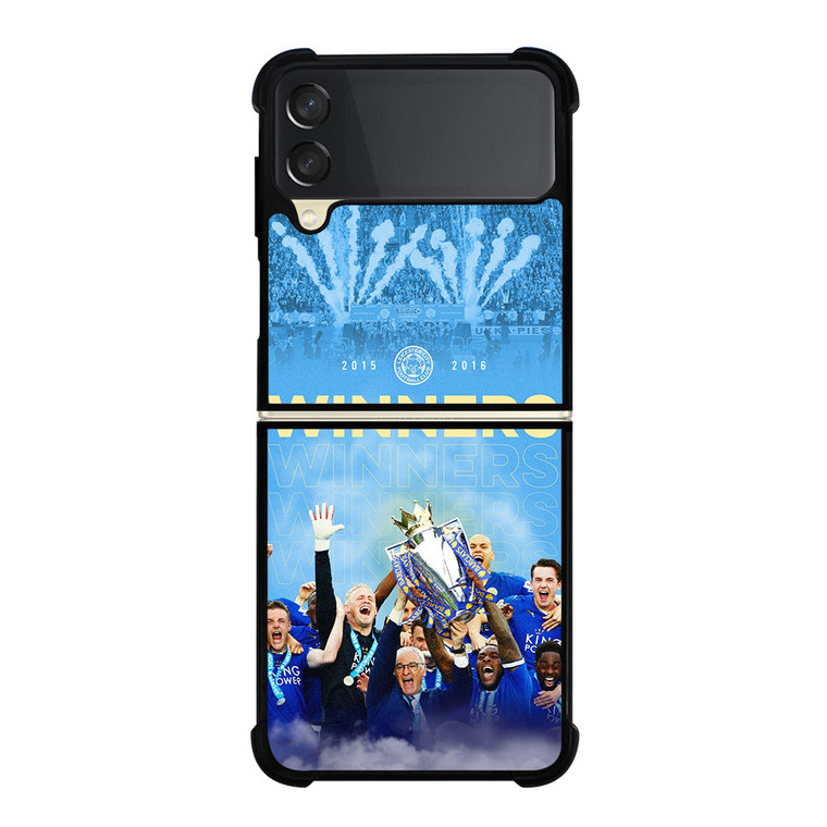 LEICESTER CITY FC CHAMPIONS Samsung Z Flip 3 Case