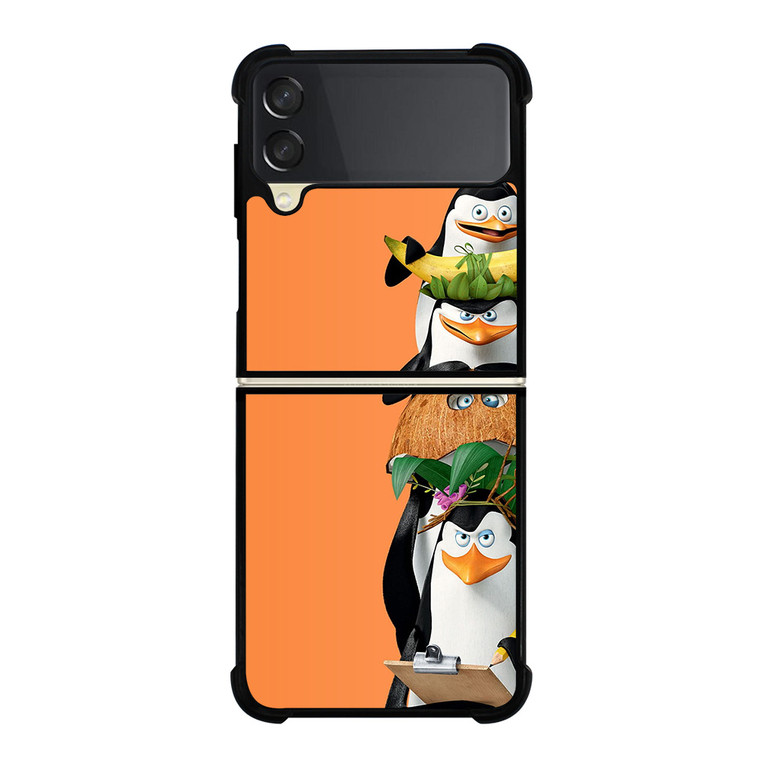 PENGUINS OF MADAGASCAR MOVIE Samsung Z Flip 3 Case