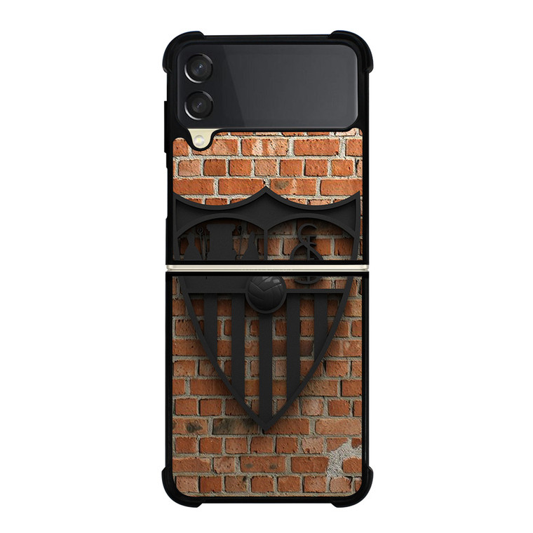 SEVILLA FC BLACK LOGO Samsung Z Flip 3 Case