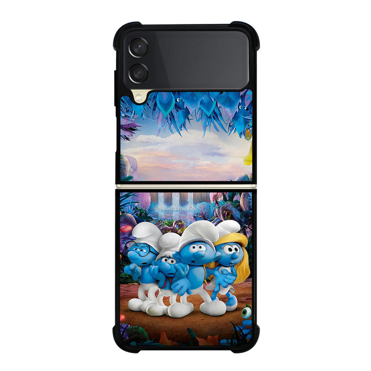 THE SMURF FAMILY Samsung Z Flip 3 Case THE SMURF FAMILY Samsung Z Flip 3 Case
