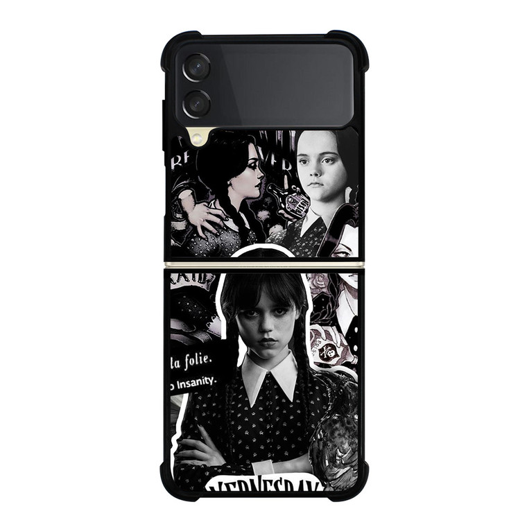 WEDNESDAY ART COLLAGE Samsung Z Flip 3 Case