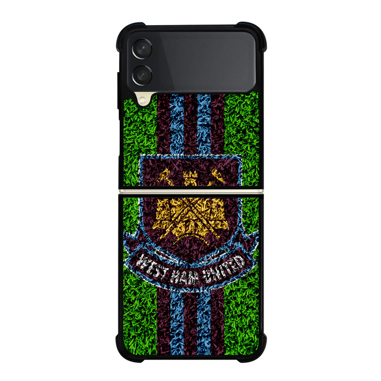 WEST HAM UNITED LOGO ART Samsung Z Flip 3 Case WEST HAM UNITED LOGO ART Samsung Z Flip 3 Case