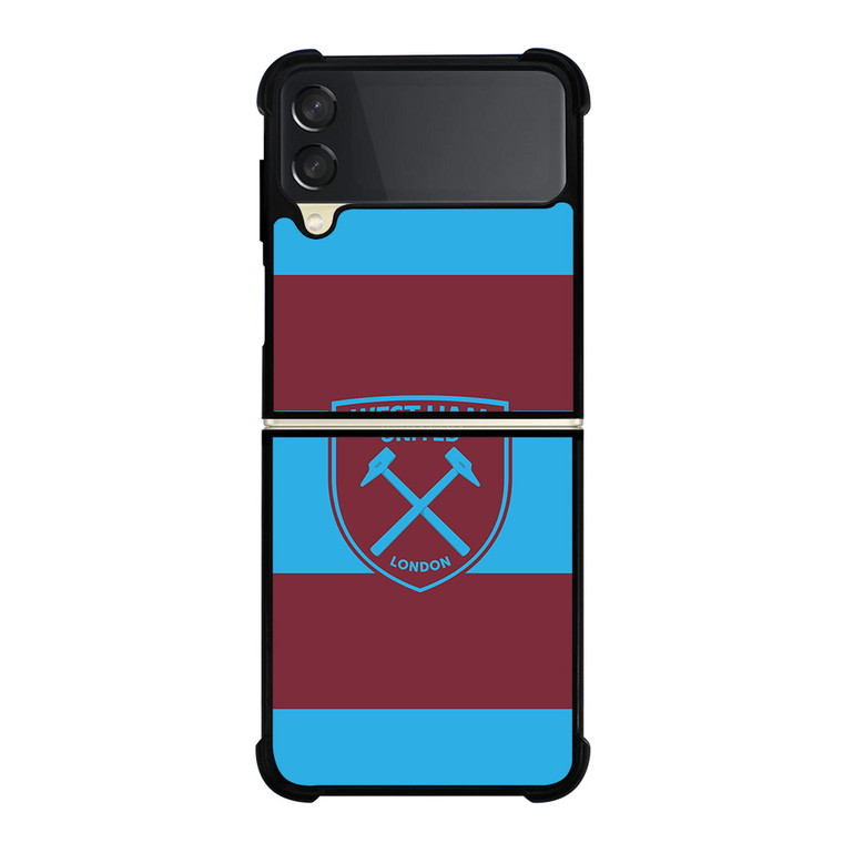 WEST HAM UNITED LOGO Samsung Z Flip 3 Case WEST HAM UNITED LOGO Samsung Z Flip 3 Case
