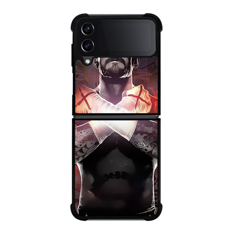 CM PUNK WWE ART Samsung Z Flip 4 Case