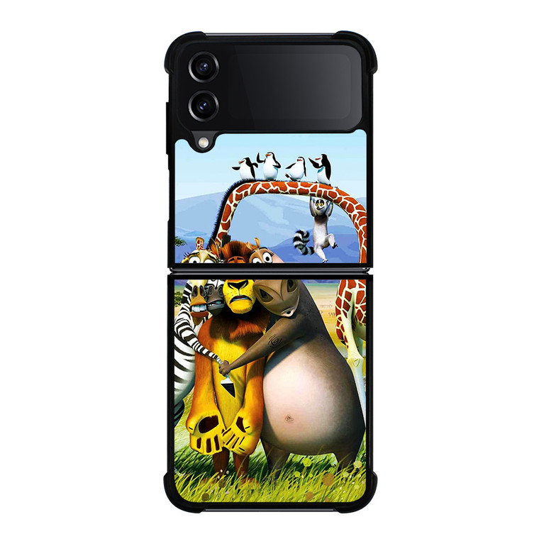 MADAGASCAR CHARACTERS Samsung Z Flip 4 Case