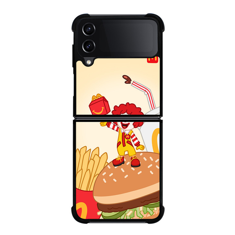MCDONALDS ART ICON Samsung Z Flip 4 Case