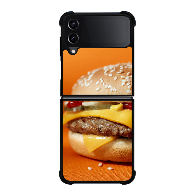 MCDONALDS BURGER Samsung Z Flip 4 Case