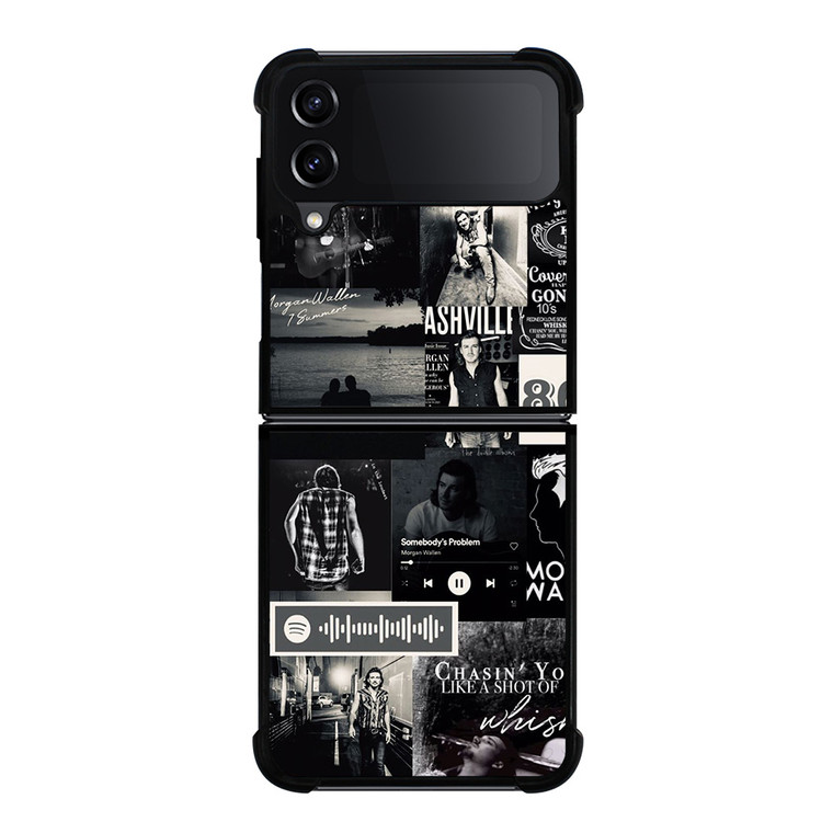 MORGAN WALLEN COLLAGE Samsung Z Flip 4 Case