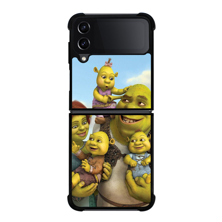 SHREK AND FAMILY Samsung Z Flip 4 Case