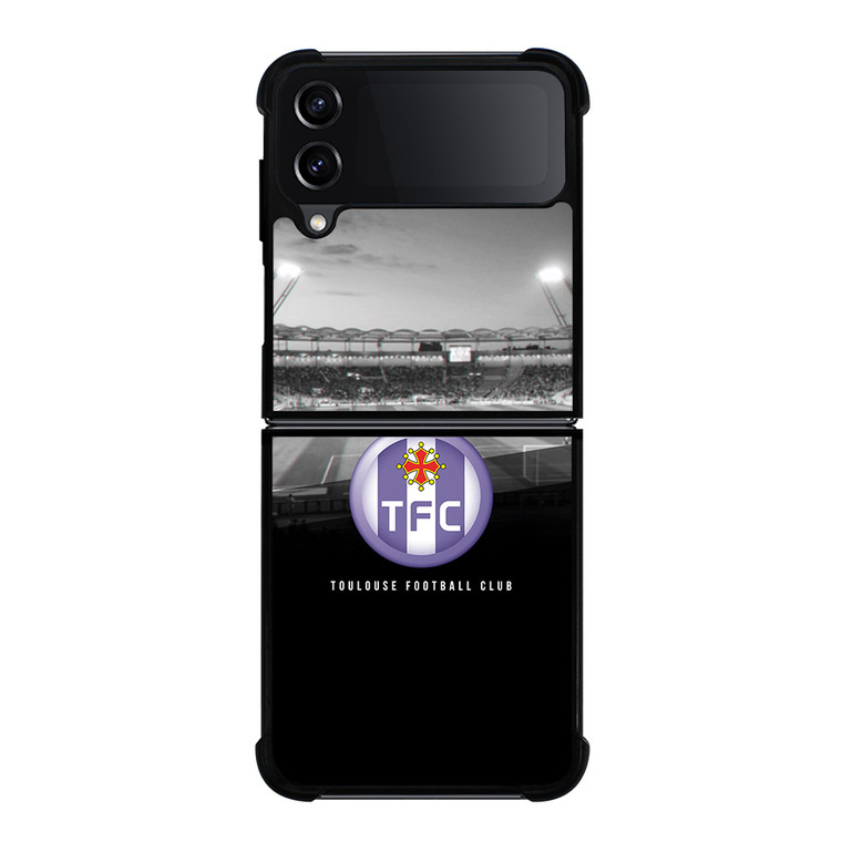 TOULOUSE FC LOGO ART Samsung Z Flip 4 Case TOULOUSE FC LOGO ART Samsung Z Flip 4 Case