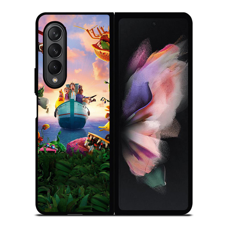 CLOUDY WITH A MEATBALLS Samsung Z Fold 3 Case