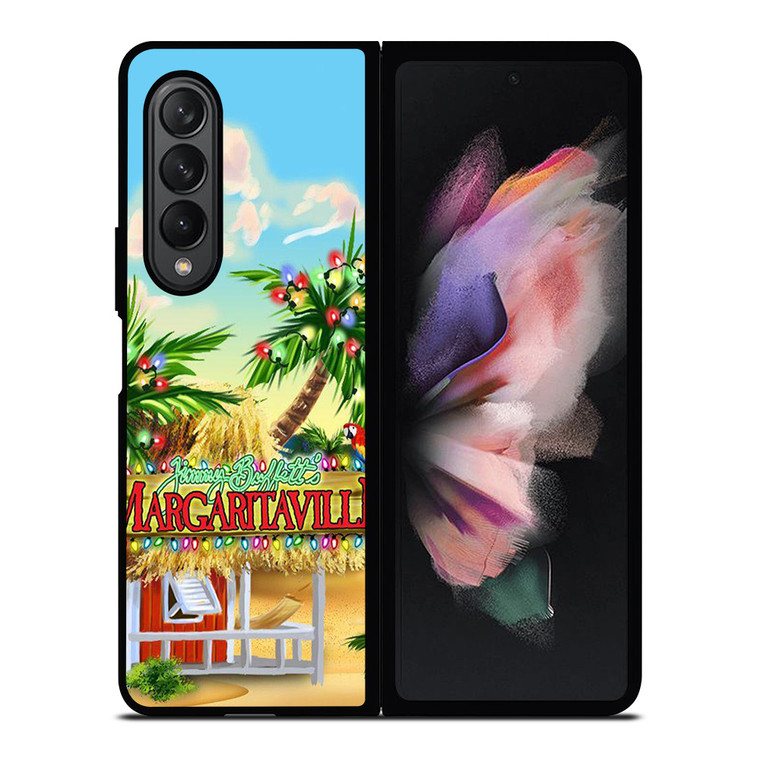 MARGARITAVILLE JIMMY BUFFETT ART Samsung Z Fold 3 Case