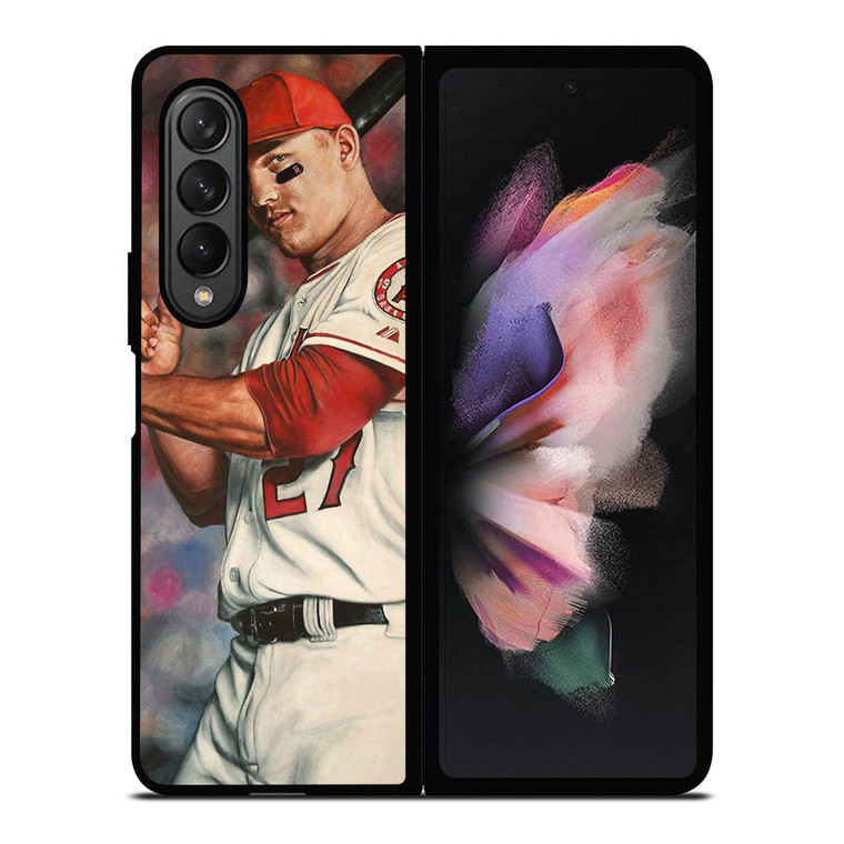MIKE TROUT ANGELS ART Samsung Z Fold 3 Case