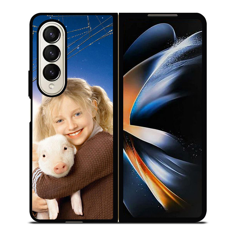 CHARLOTTE'S WEB CUTE MOVIE Samsung Z Fold 4 Case