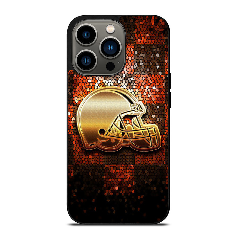 CLEVELAND BROWNS HELMET iPhone 13 Pro Case