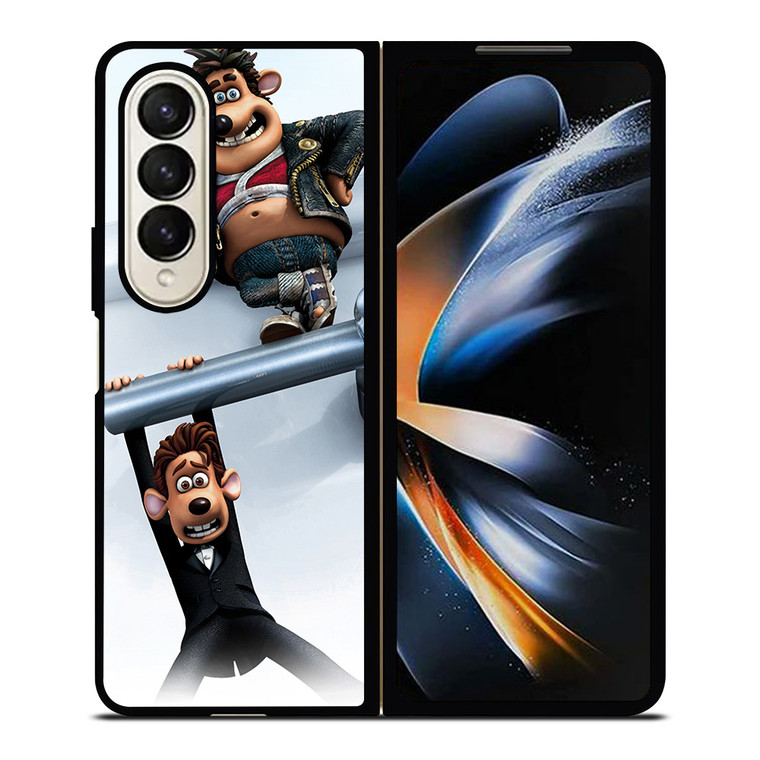 FLUSHED AWAY FUNNY Samsung Z Fold 4 Case