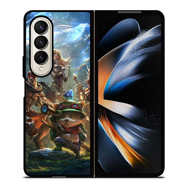 LEAGUE OF LEGENDS CHARACTERS Samsung Z Fold 4 Case
