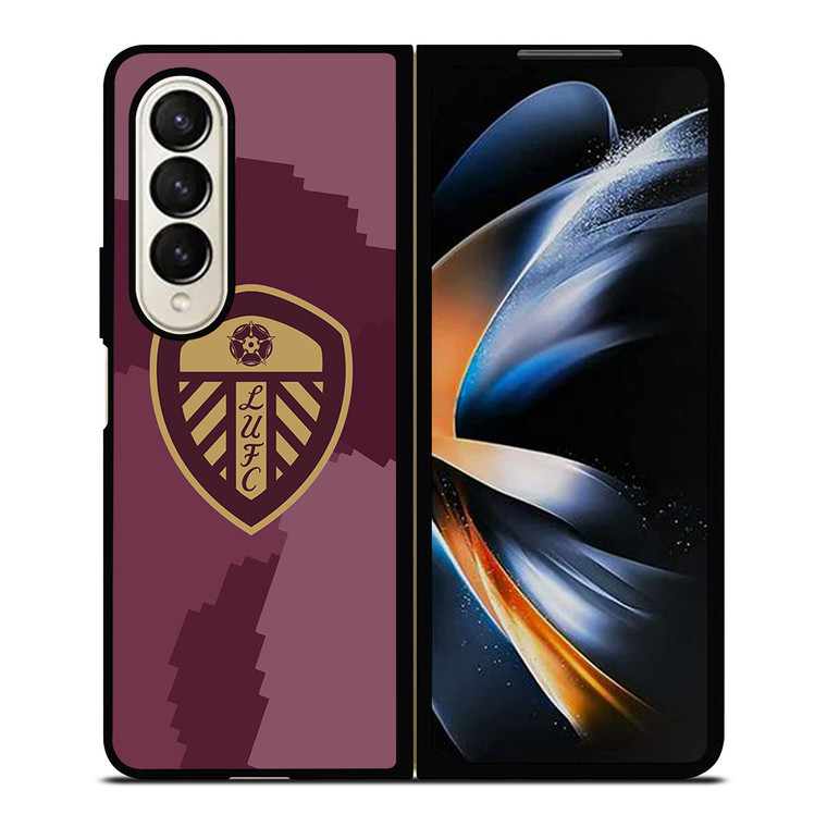 LEEDS UNITED FC ART LOGO Samsung Z Fold 4 Case