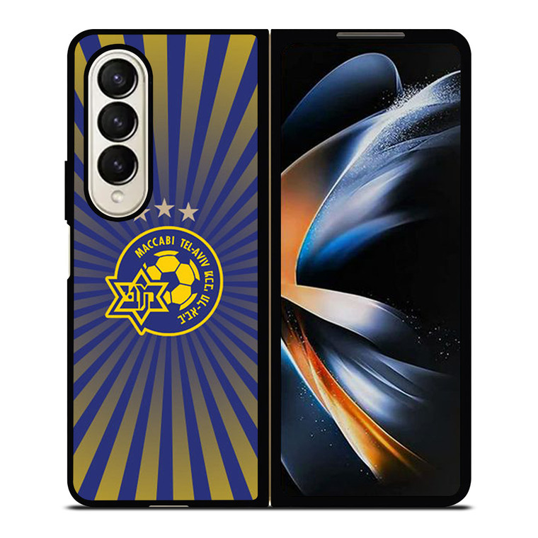 MACCABI TEL AVIV LOGO Samsung Z Fold 4 Case MACCABI TEL AVIV LOGO Samsung Z Fold 4 Case