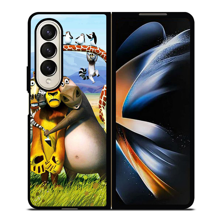 MADAGASCAR CHARACTERS Samsung Z Fold 4 Case