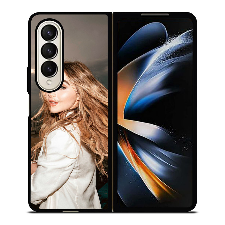 SABRINA CARPENTER BEAUTY SINGER Samsung Z Fold 4 Case