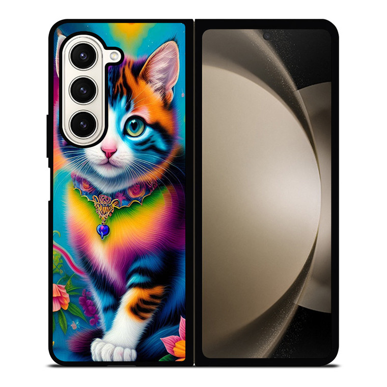 LISA FRANK KITTEN Samsung Z Fold 5 Case