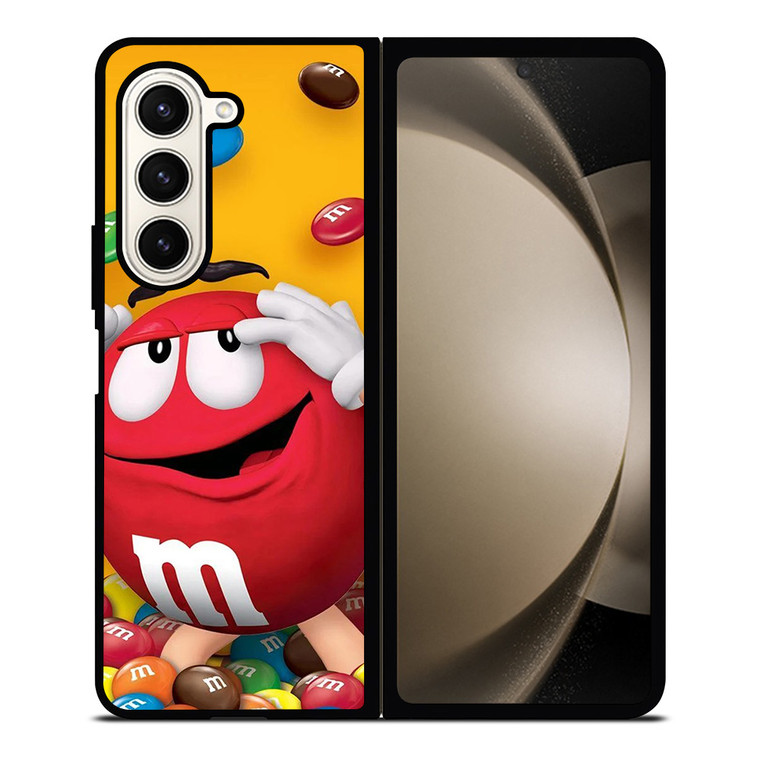 M&M'S CHOCOLATE RED ICON Samsung Z Fold 5 Case