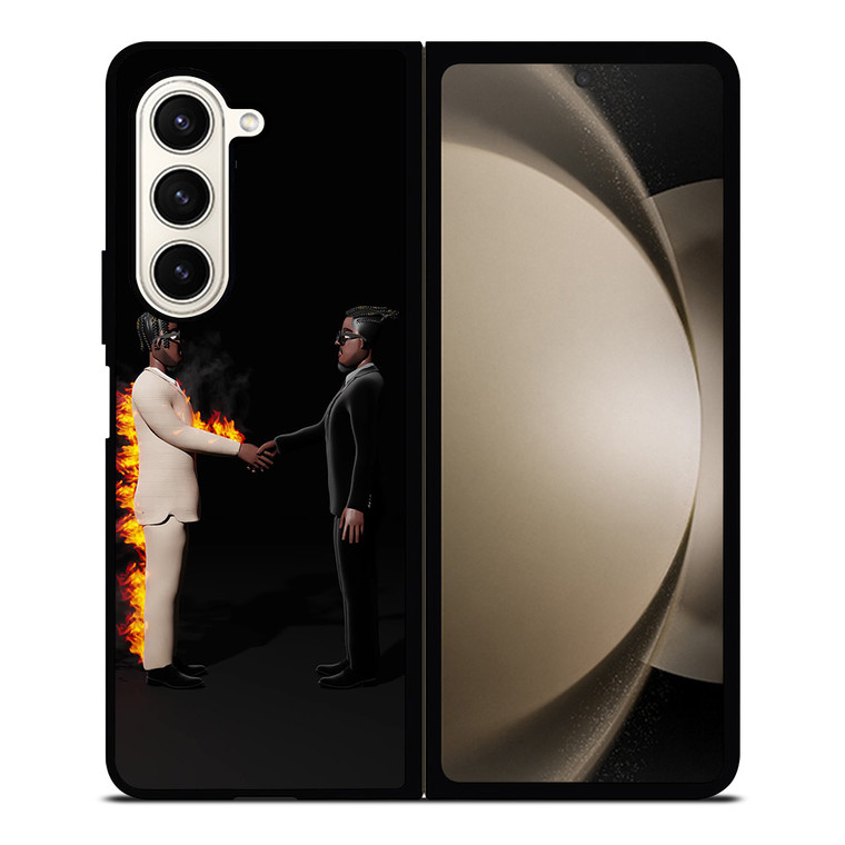 METRO BOOMIN ART ALBUM Samsung Z Fold 5 Case