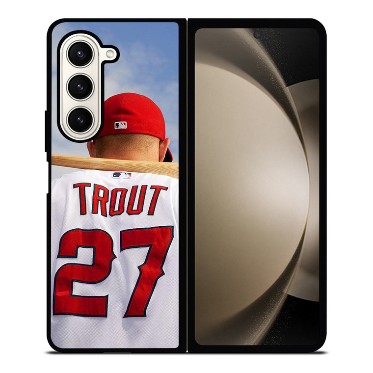 MIKE TROUT COOL Samsung Z Fold 5 Case