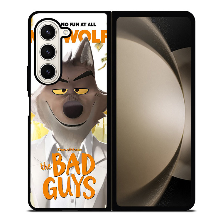 MR WOLF THE BAD GUYS Samsung Z Fold 5 Case