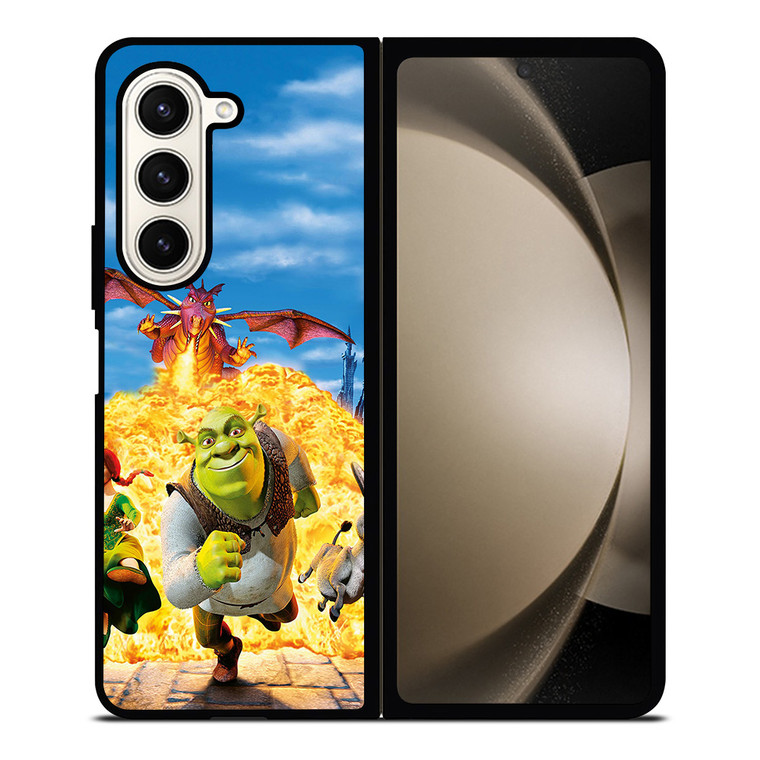 SHREK AND FIONA Samsung Z Fold 5 Case