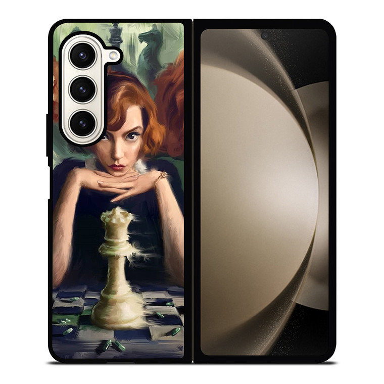 THE QUEEN'S GAMBIT ART Samsung Z Fold 5 Case THE QUEEN'S GAMBIT ART Samsung Z Fold 5 Case