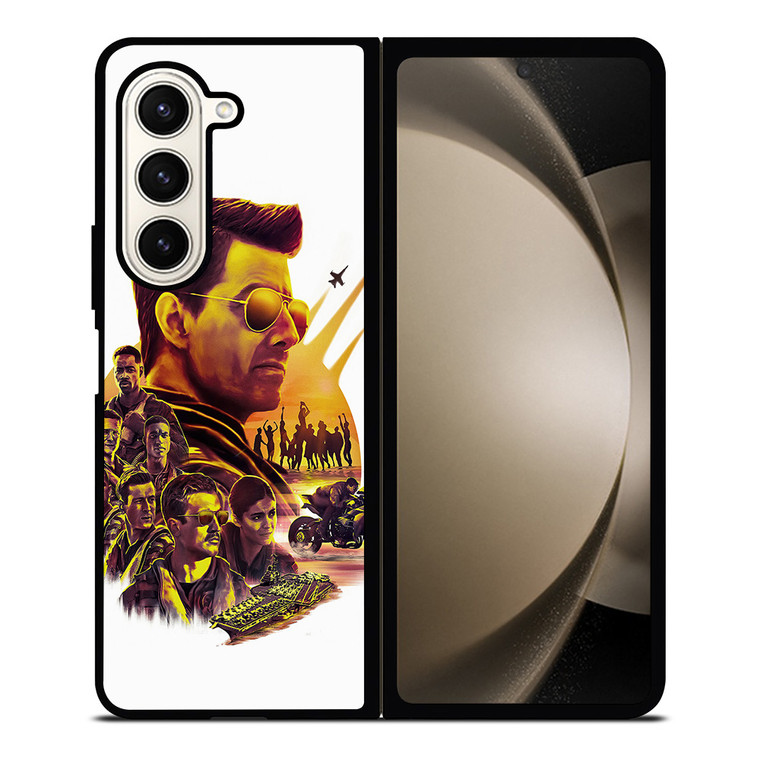 TOP GUN MAVERICK ART Samsung Z Fold 5 Case