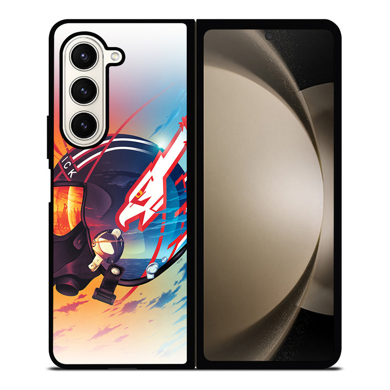 TOP GUN MAVERICK HELMET Samsung Z Fold 5 Case TOP GUN MAVERICK HELMET Samsung Z Fold 5 Case