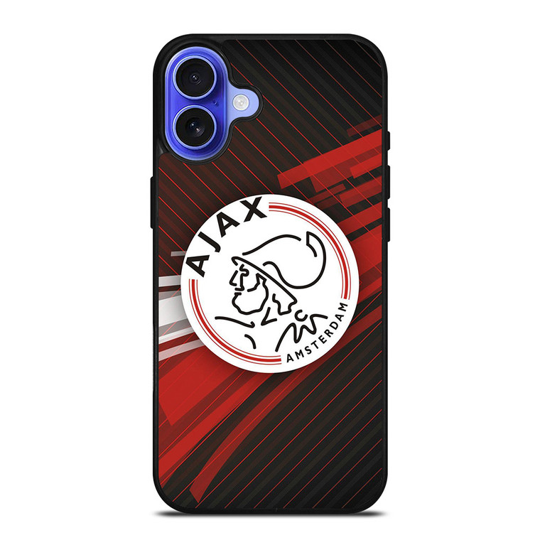 AJAX AMSTERDAM LOGO iPhone 16 Case